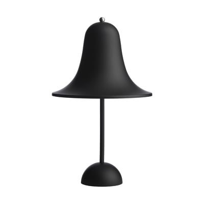 Pantop genopladelig bordlampe, sort